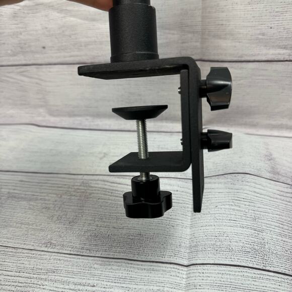 Tabletop Light/Clip Stand w/ 1/4 inch Screw for Ring Light 12.5-20.6 inches - Picture 10 of 12
